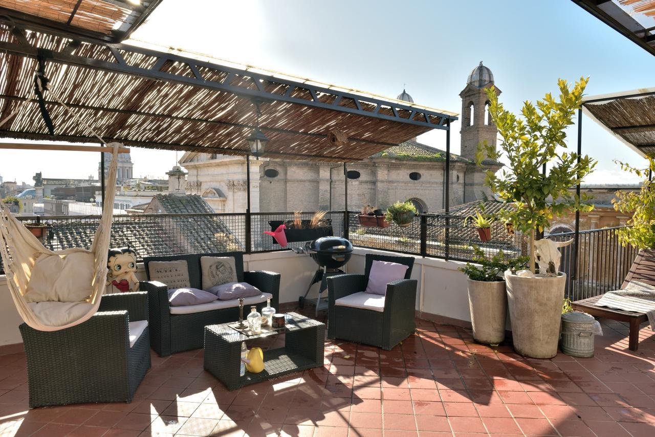 Irex Via Del Corso Private Attico With Jacuzzi Apartment Rome Luaran gambar